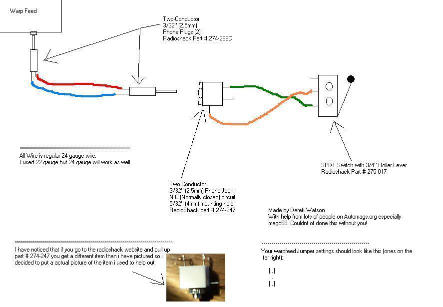 i need the radio shack part numbers to all the intelifeed ... automag parts diagram 